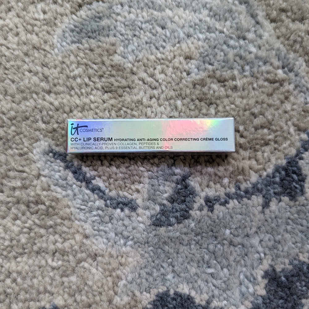 New IT Cosmetics CC+ Lip Serum hydrating anti-aging color correcting creme gloss